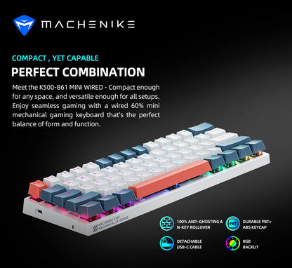 Compact Mechanical Keyboard – Enhance Your Typing Experience!