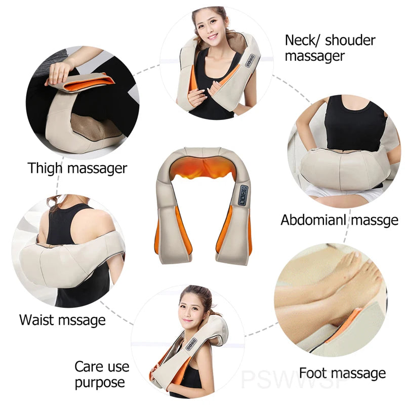 U-Shape Neck and Back Massager – Ultimate Relaxation for Tired Muscles!