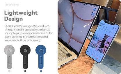 Magnetic Laptop Phone Holder – Keep Your Devices Secure and Accessible!