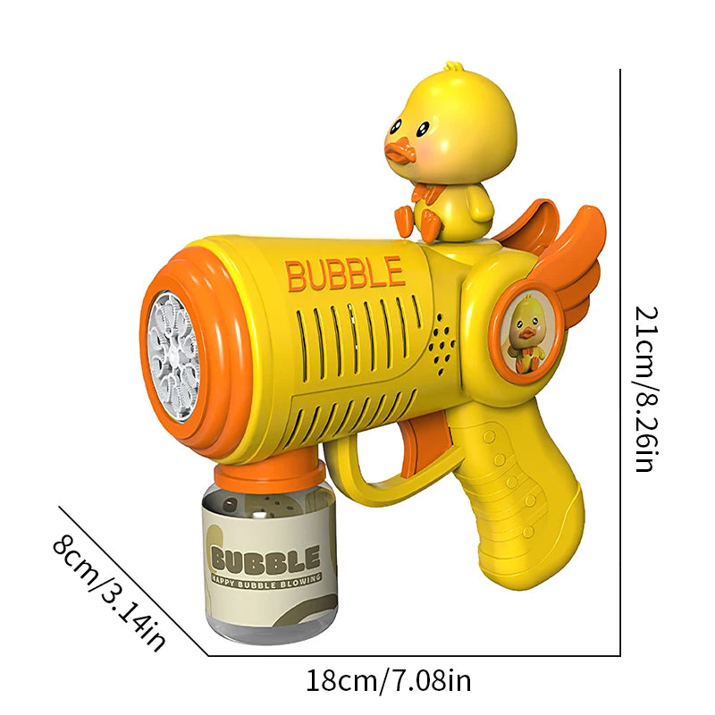 Fully Automatic Bubble Blowing Toy – Endless Fun for Kids and Adults!