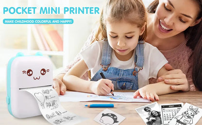 Mini Ink-Free Photo Printer – Print Memories Anywhere!