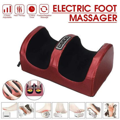 Electric Foot Massager with Heating – Relax and Rejuvenate Your Tired Feet!