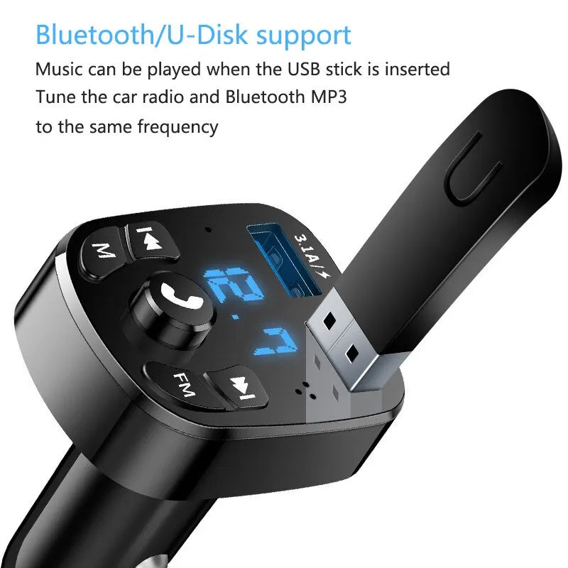 Car MP3 Player with Dual USB Charger – Upgrade Your Driving Experience!