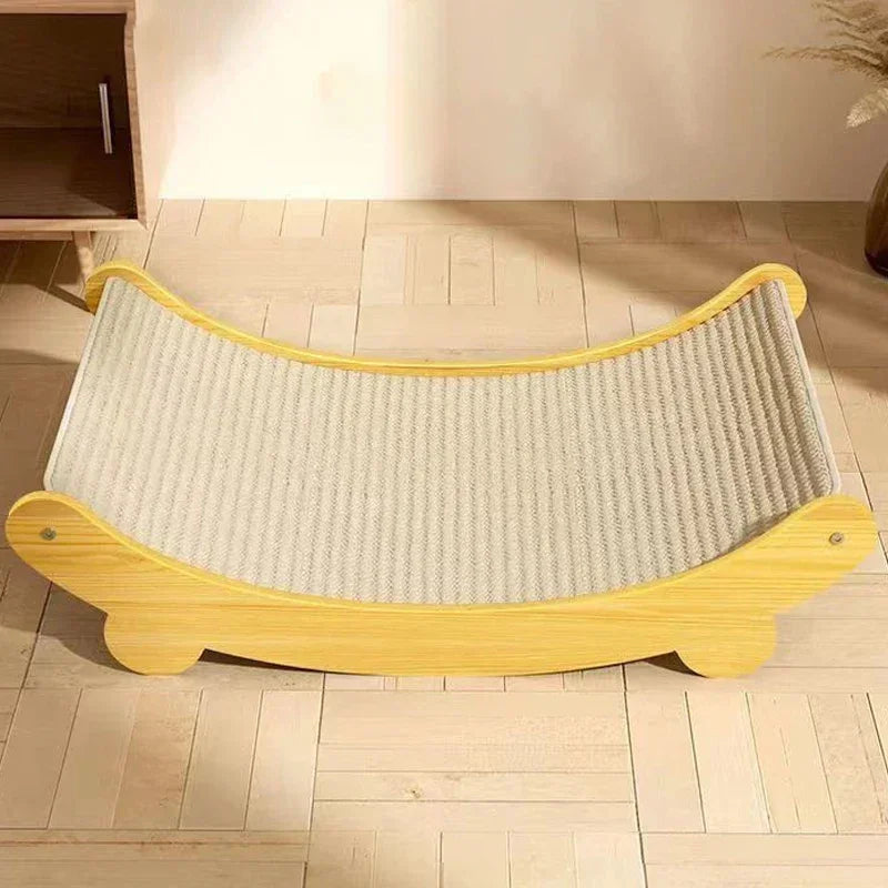 Wooden Cat Scratching Pad – Stylish Relief for Your Feline Friend!