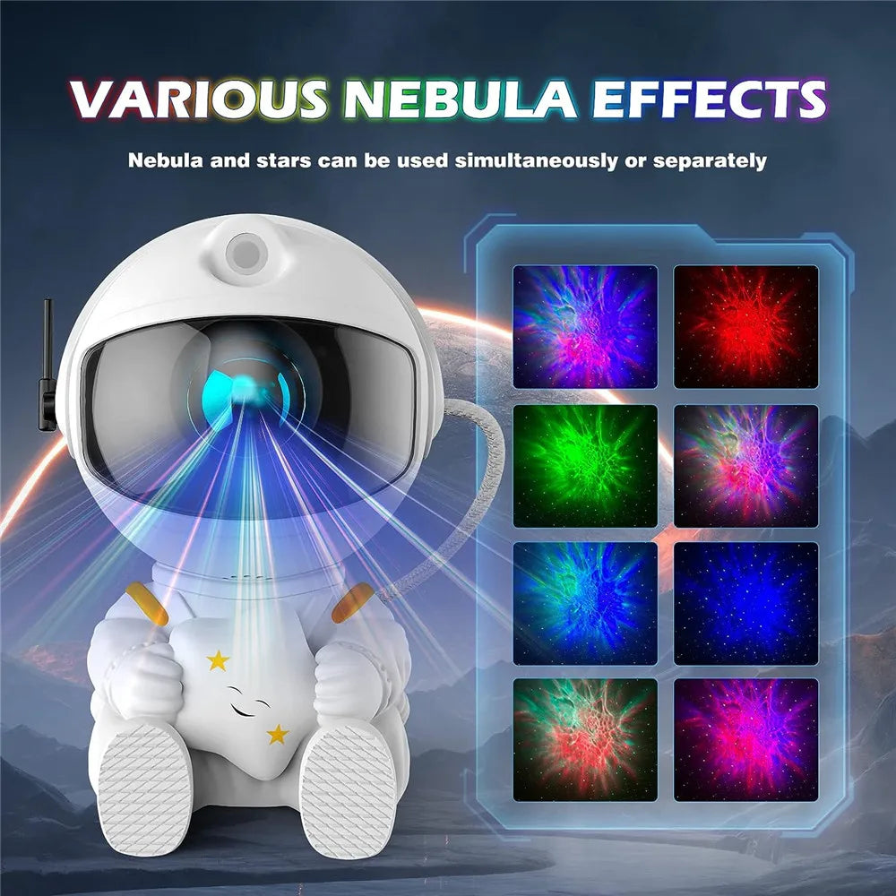 Astronaut Galaxy Projector – Bring the Wonders of Space to Your Room!