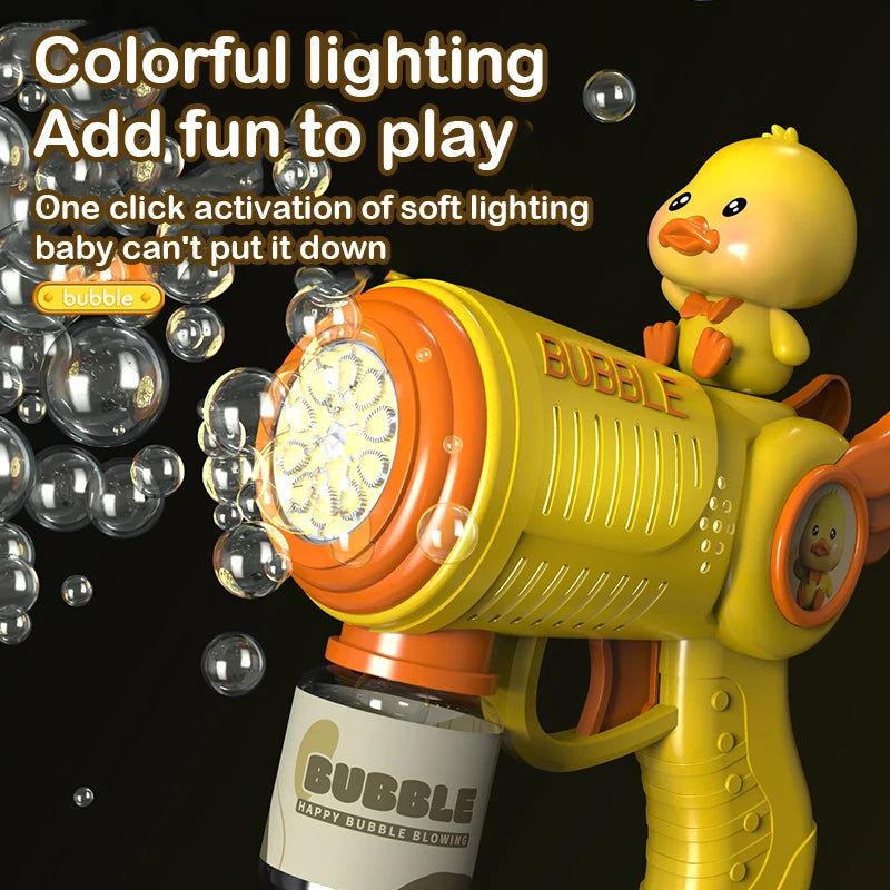 Fully Automatic Bubble Blowing Toy – Endless Fun for Kids and Adults!