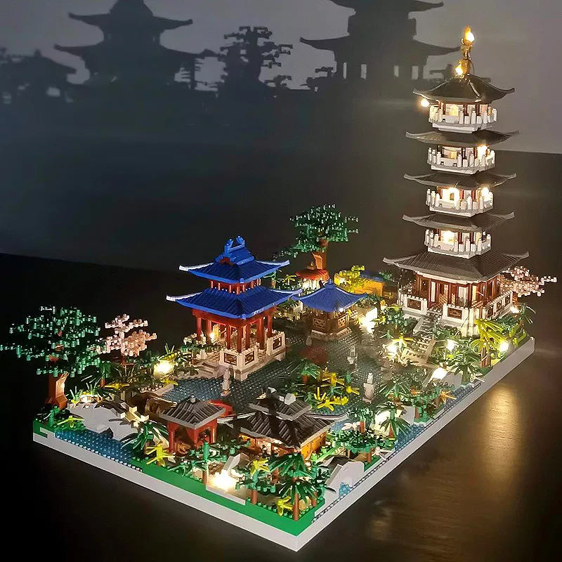 Chinese Architecture Micro Building Blocks – Create Stunning Miniature Masterpieces!