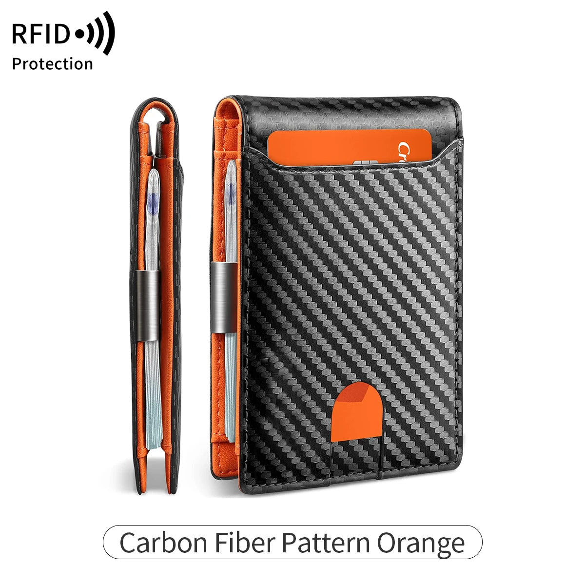 Minimalist RFID Blocking Men's Wallet – Style Meets Security!