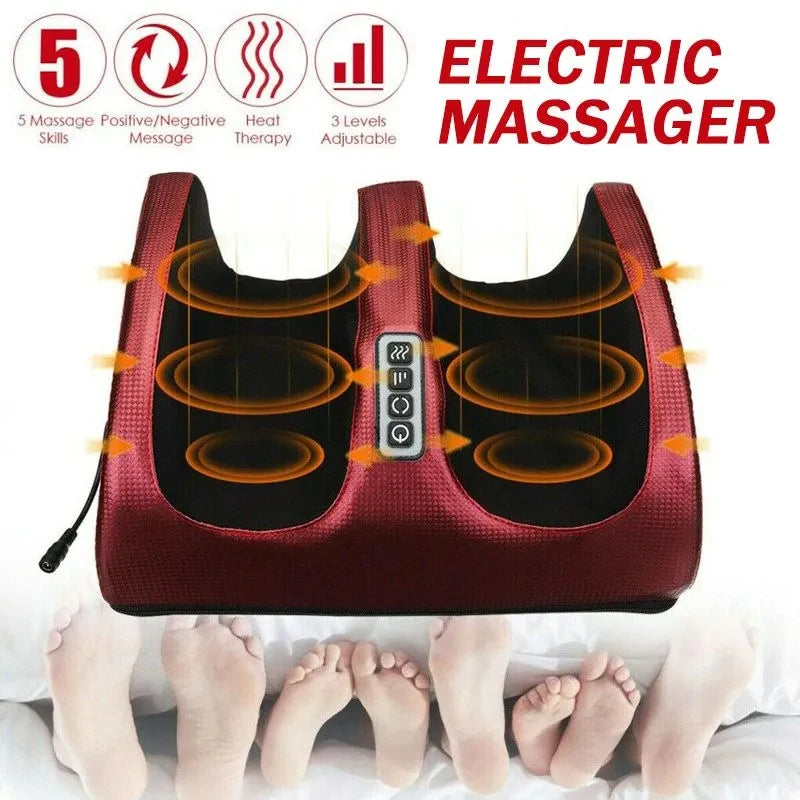 Electric Foot Massager with Heating – Relax and Rejuvenate Your Tired Feet!