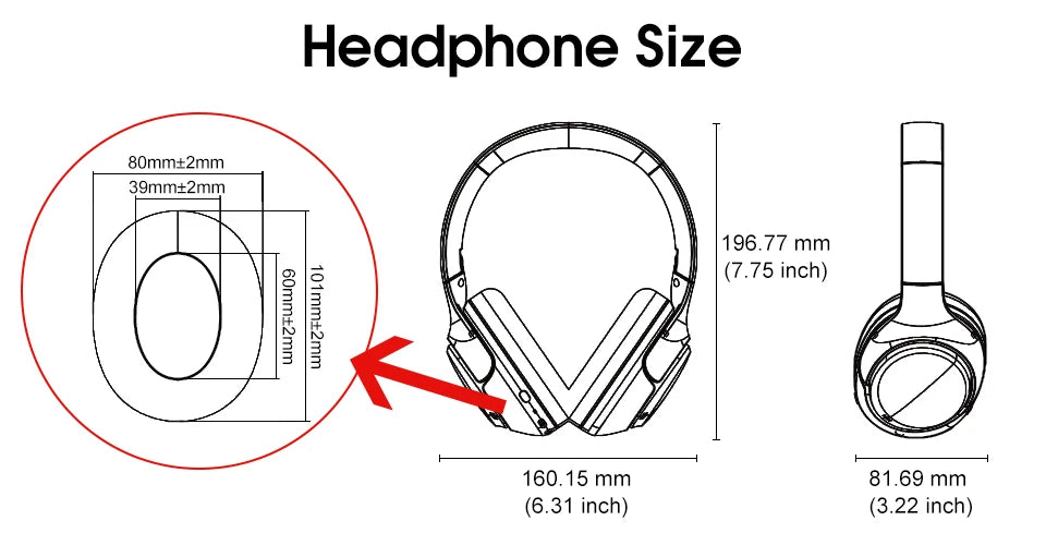 Active Noise Cancelling Headphones – Immerse Yourself in Pure Sound!