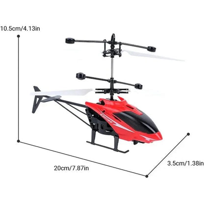 Induction Hovering Mini RC Helicopter – Soar into Fun with Advanced Technology!