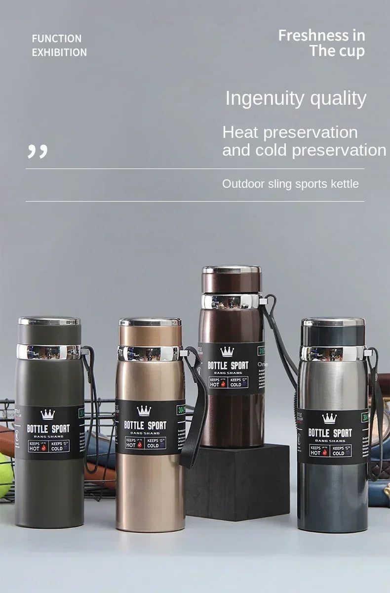 30oz Thermal Water Bottle – Keep Your Drinks at the Perfect Temperature!