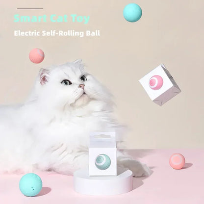 Interactive Cat LED Ball Toy – Engage Your Feline Friend in Playtime Fun!