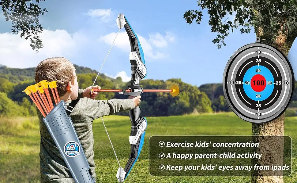 Bow and Arrow Set for Kids – Safe, Fun, and Perfect for Little Archers!