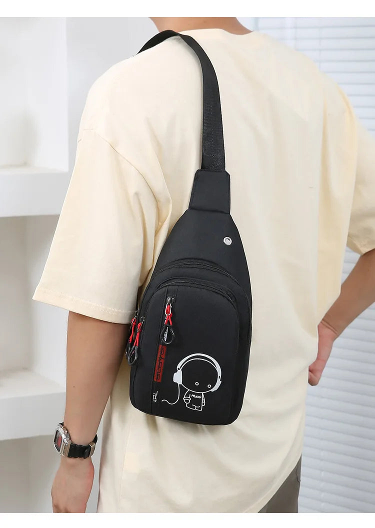 Casual Fashion Chest Bag – Stylish Convenience for Everyday Adventures!