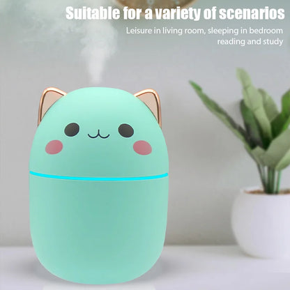 Mini Cute Essential Oil Humidifier – Enhance Your Space with Style and Aroma!