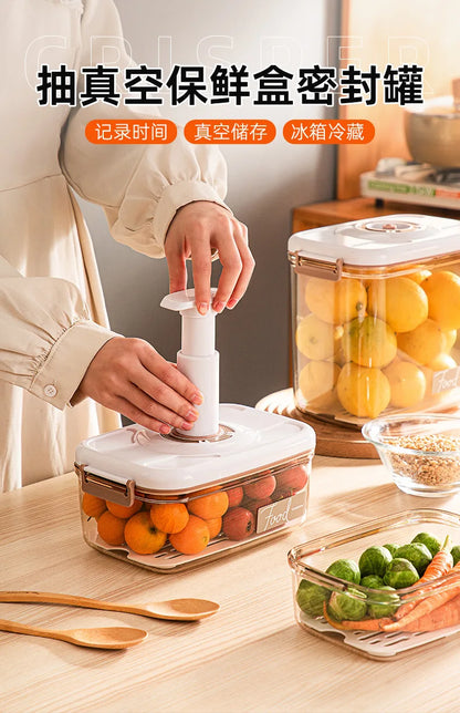 Vacuum Sealed Food Storage Canister – Keep Your Food Fresh Longer!