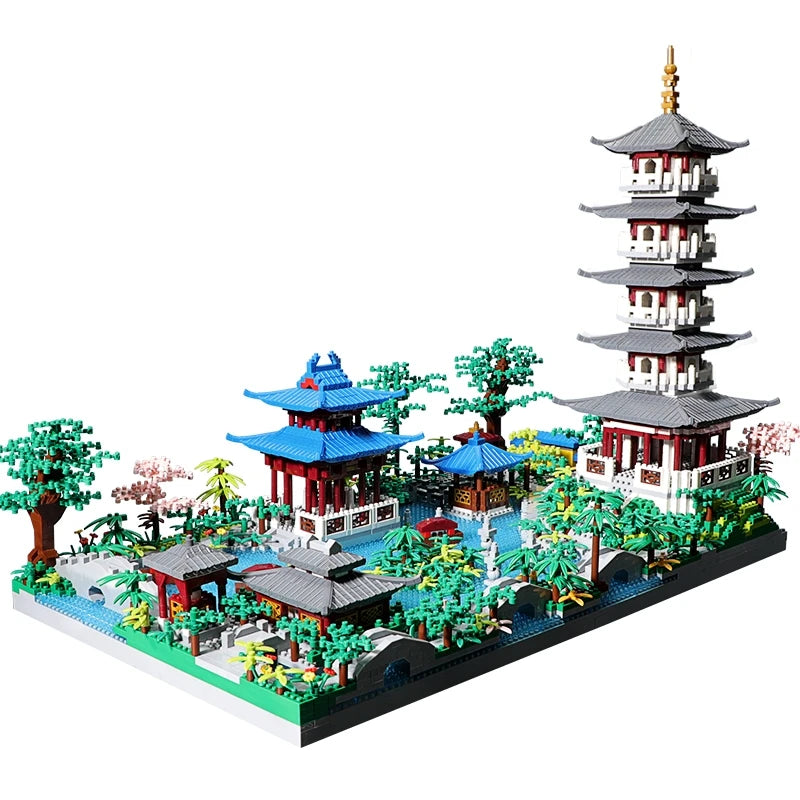 Chinese Architecture Micro Building Blocks – Create Stunning Miniature Masterpieces!