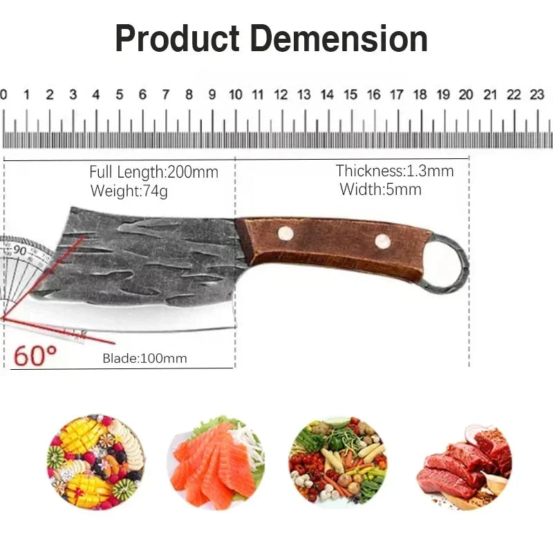 Handmade Kitchen Chef Knife – The Perfect Blend of Artistry and Functionality!