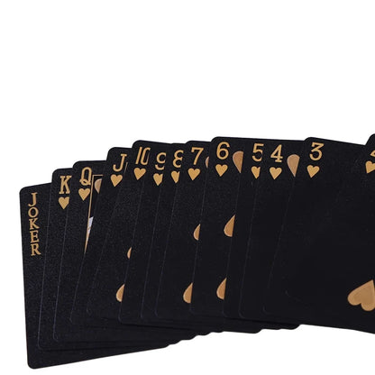 Black & Gold Playing Cards – Luxury and Style in Every Hand!