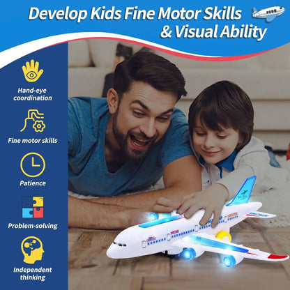 Electronic Aeroplane Toy with Sound System – Soar into Fun and Imagination!