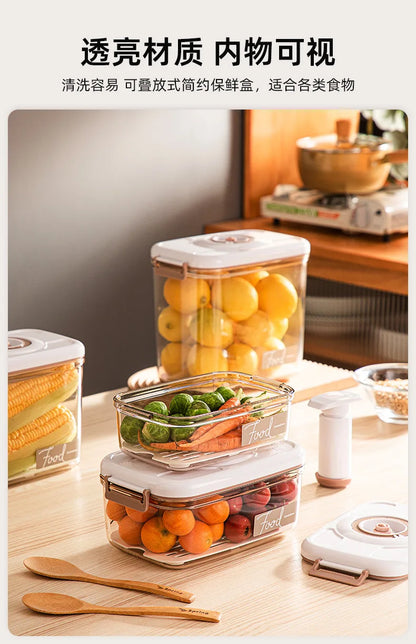 Vacuum Sealed Food Storage Canister – Keep Your Food Fresh Longer!