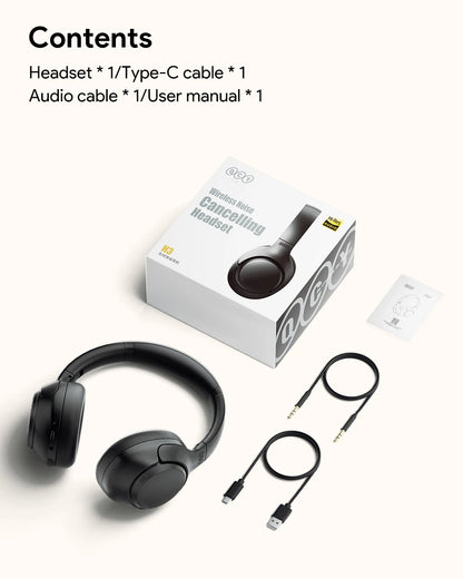 Active Noise Cancelling Headphones – Immerse Yourself in Pure Sound!