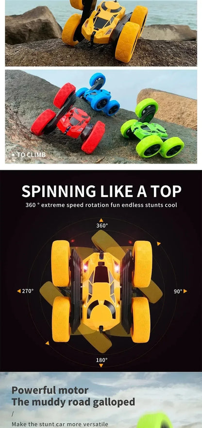 Double-Sided RC Stunt Car – Unleash Thrilling Action and Adventure!