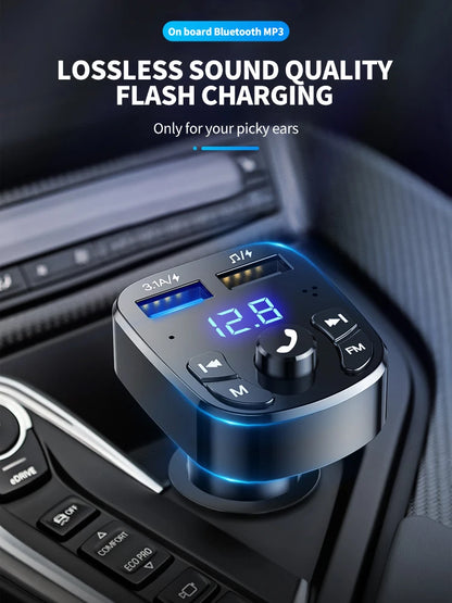 Car MP3 Player with Dual USB Charger – Upgrade Your Driving Experience!