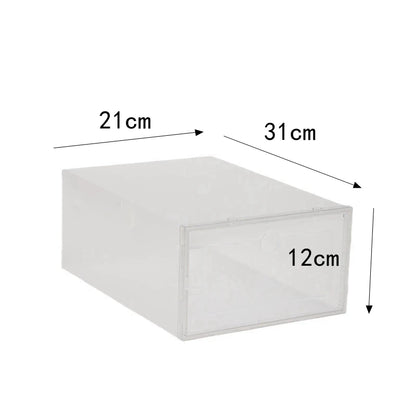 5-Layer Transparent Shoe Storage Box – Organize and Showcase Your Footwear Collection!