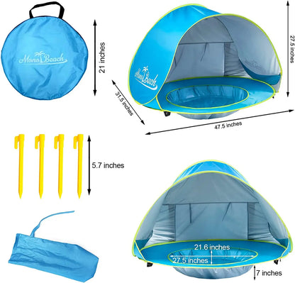 Baby Beach Shade Tent – Keep Your Little One Cool and Protected!