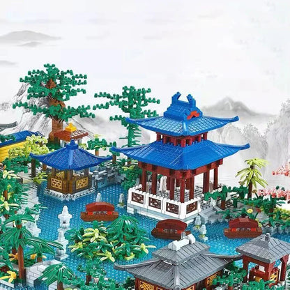 Chinese Architecture Micro Building Blocks – Create Stunning Miniature Masterpieces!