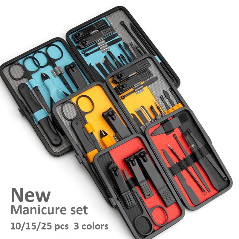 Manicure Set (10/15/25pcs) – Achieve Salon-Quality Nails at Home!