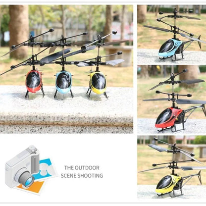 Induction Hovering Mini RC Helicopter – Soar into Fun with Advanced Technology!