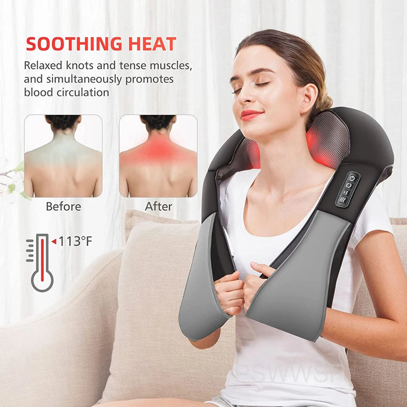 U-Shape Neck and Back Massager – Ultimate Relaxation for Tired Muscles!