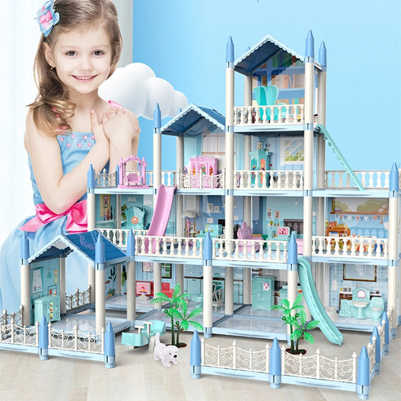 3D Doll House with Accessories – Build, Decorate, and Play in a Miniature World!