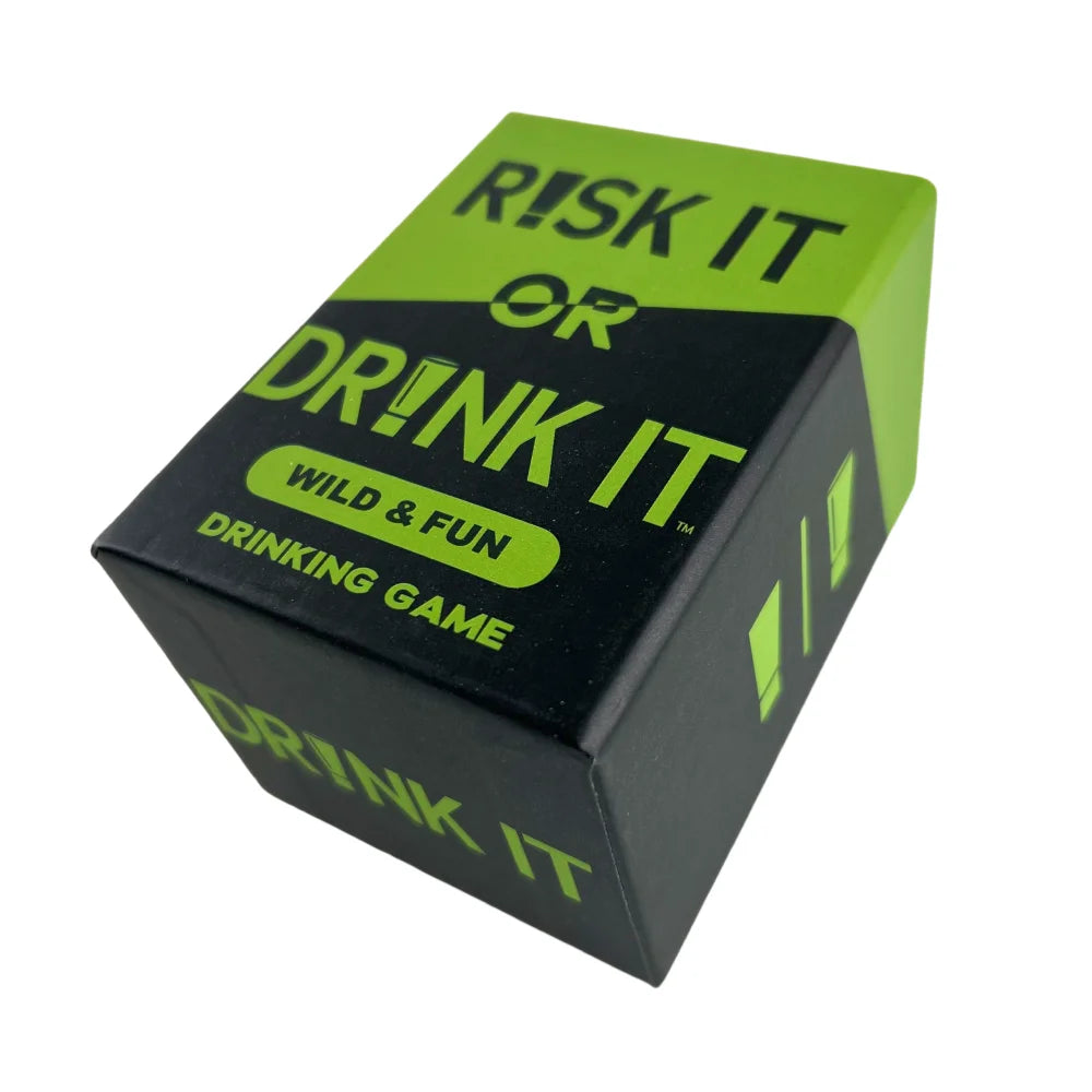 "Risk It Or Drink It" Card Game - The Ultimate Party Challenge!