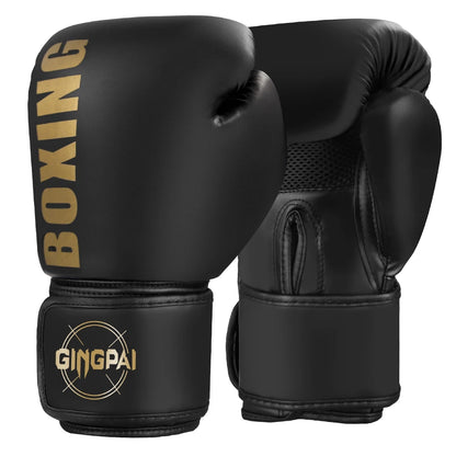 6/8/10/12oz Professional Boxing Gloves – Perfect for Sanda, Muay Thai, MMA, and Training!