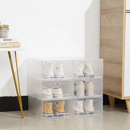 5-Layer Transparent Shoe Storage Box – Organize and Showcase Your Footwear Collection!