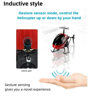 Induction Hovering Mini RC Helicopter – Soar into Fun with Advanced Technology!