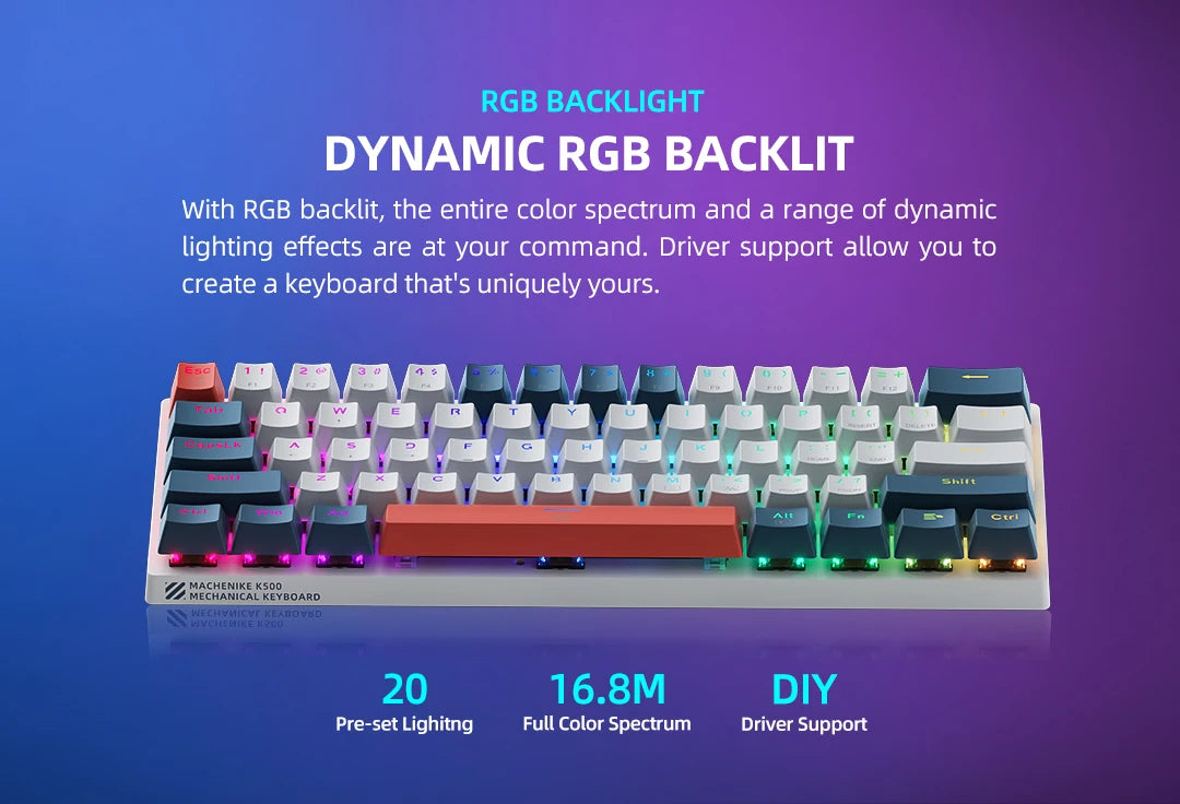 Compact Mechanical Keyboard – Enhance Your Typing Experience!