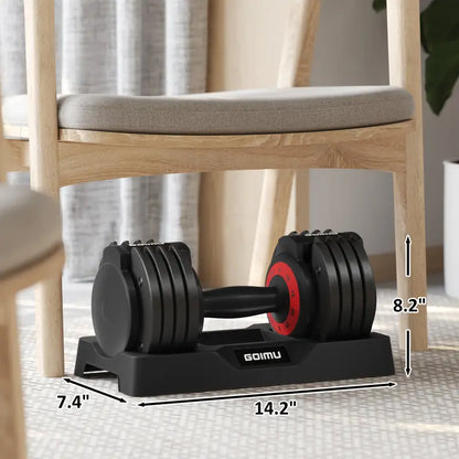 25/55LB Adjustable Dumbbell (Single) – Versatile Strength Training in One Compact Design!