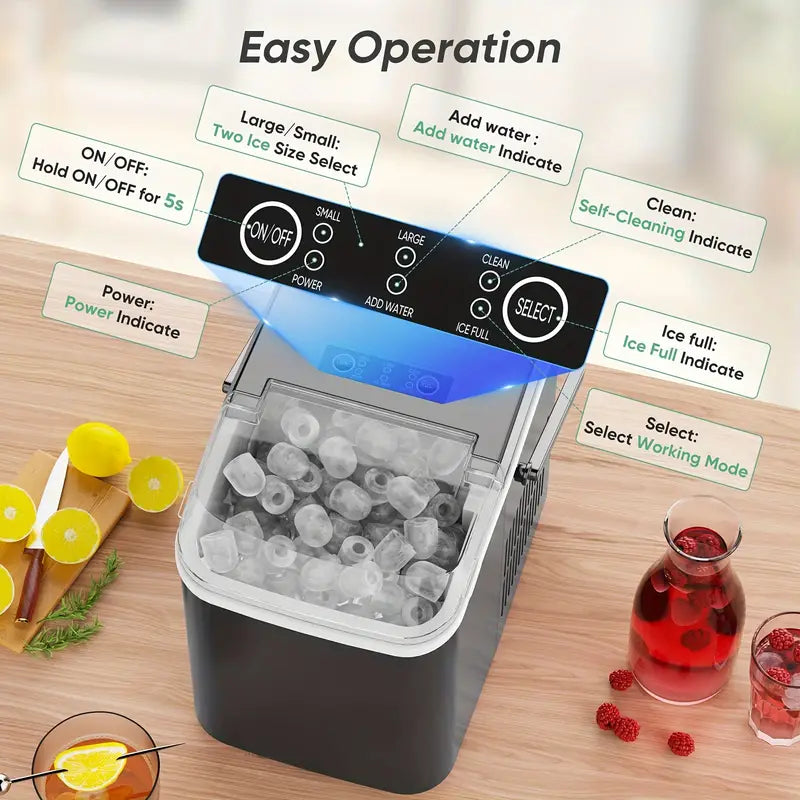 Countertop Ice Maker – Enjoy Refreshing Ice Anytime!